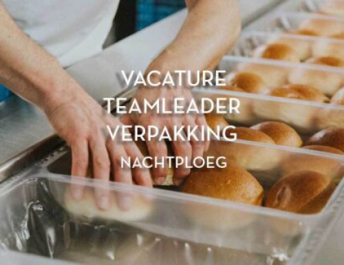 VACATURE TEAMLEADER VERPAKKING (nachtploeg)
