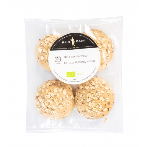 BIO vegan spelt-haverpistolet
