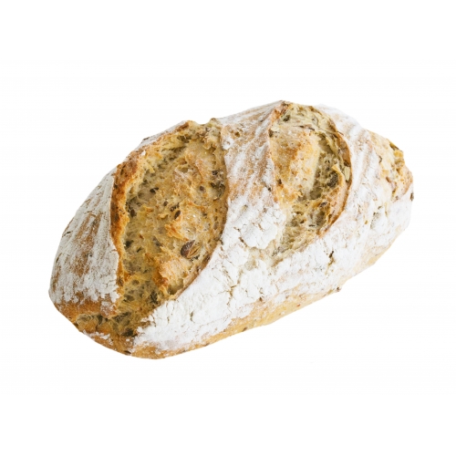 BIO pain bien cuit avec graines toastés